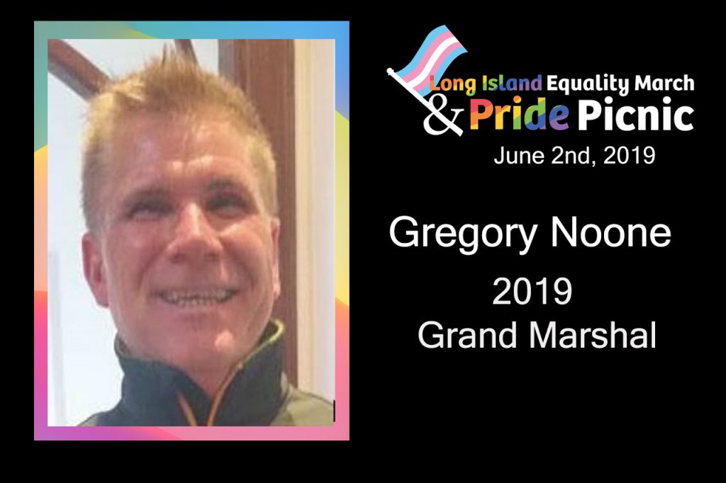 2019 Grand Marshal - Gregory Noone